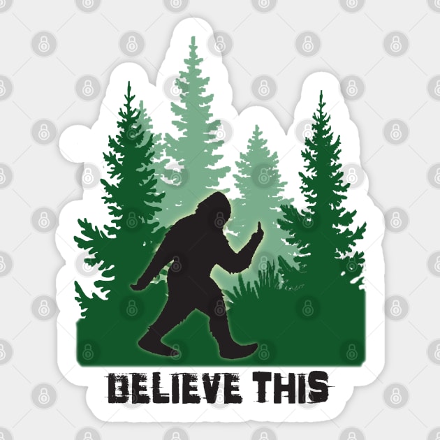 Believe This Sticker by marengo